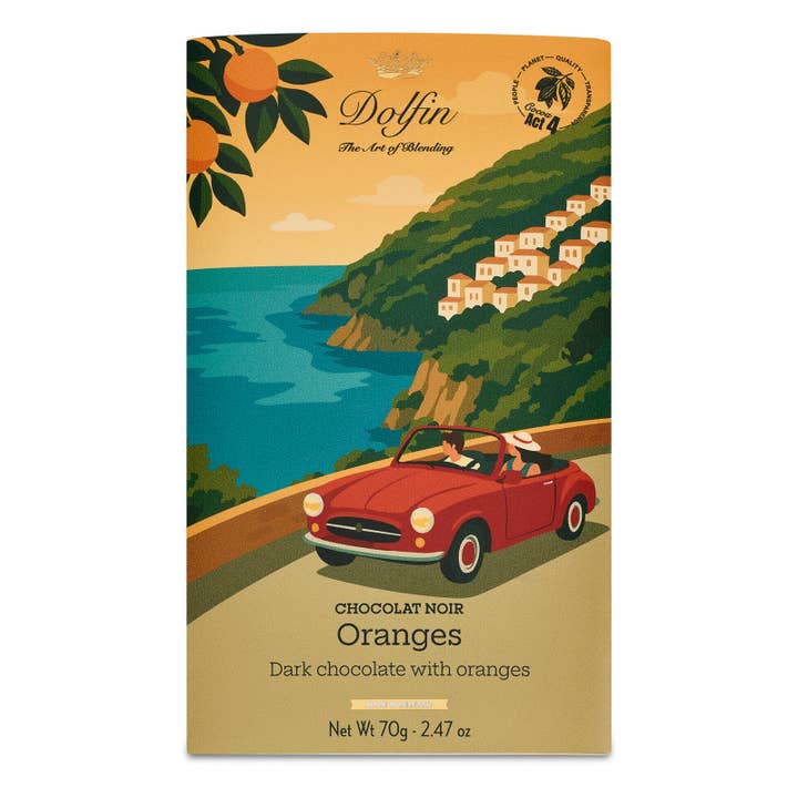 Vintage Zomercollectie Zwart Sinaasappels voor wholesale door Dolfin