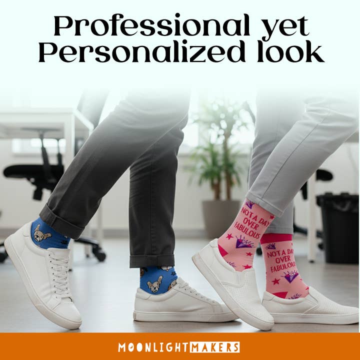 Moonlight Makers - Wholesale Socks – Men's - I Make Pour Decisions - Funny Unisex Socks - Beer, Gift4