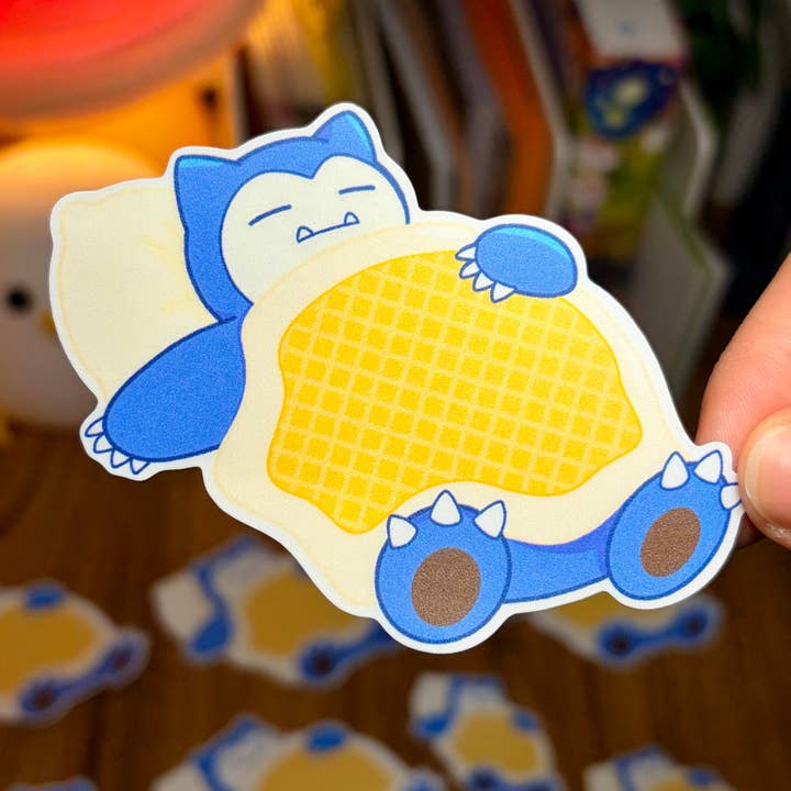 Certified Nap Enjoyer Matte Sticker for wholesale by LulunaGhost