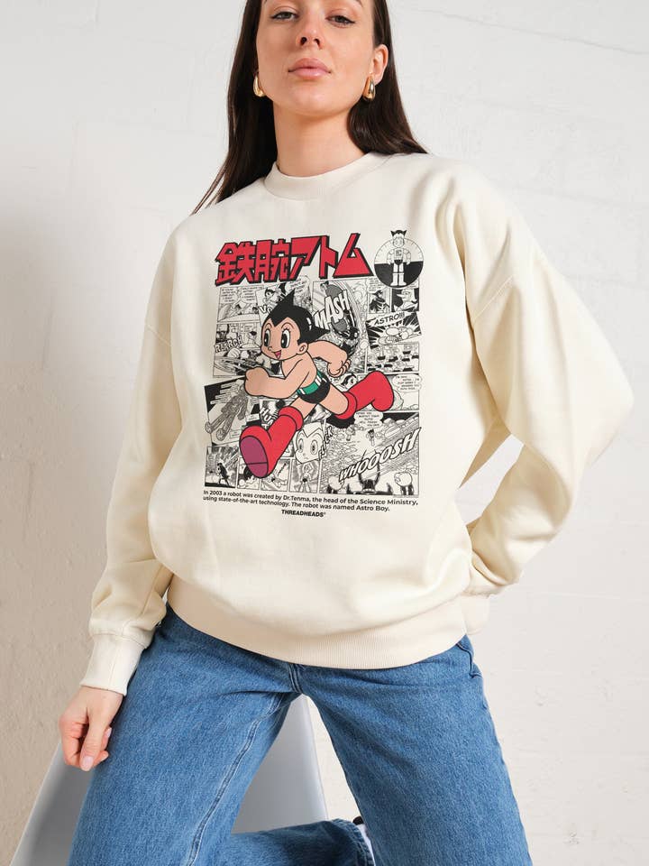 Manga Story Astro Boy Jumper por atacado de Threadheads