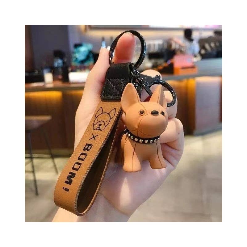 UZ Wholesale Store - Vente Porte-clés – femme - Charmant porte-clés bouledogue français4