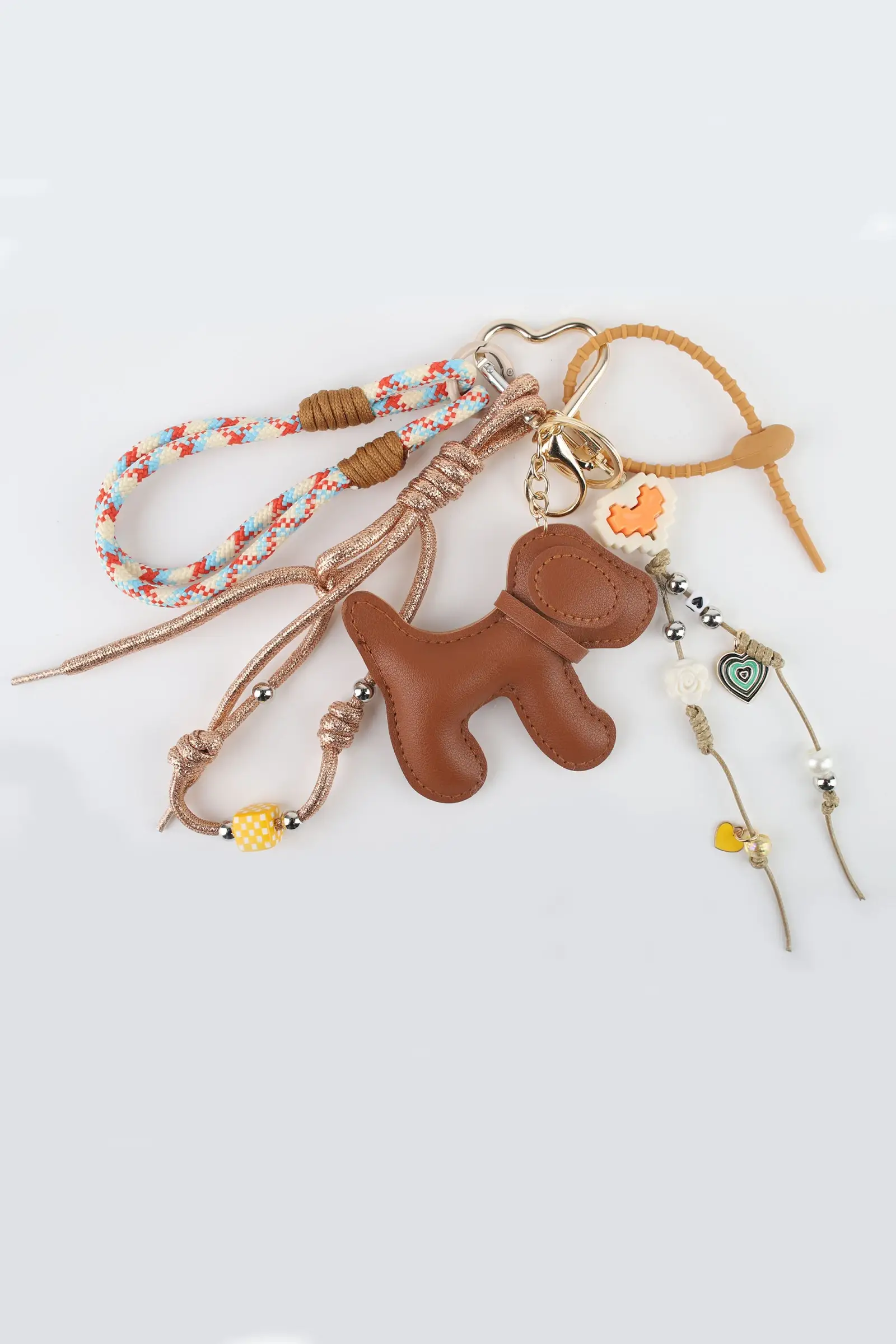 PHANIE MODE - Venta al por mayor Llavero - Mujer - Llavero Fantasía Grigri Perro P-0484