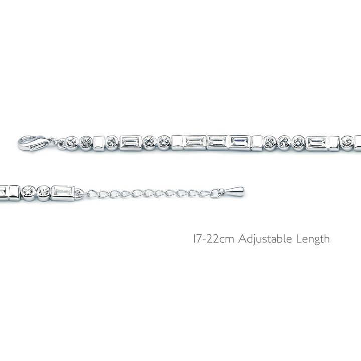 My Jewellery Story - Wholesale Tennis bracelet - MYJS Morse Code I Love You Tennis Bracelet WGP Valentine2