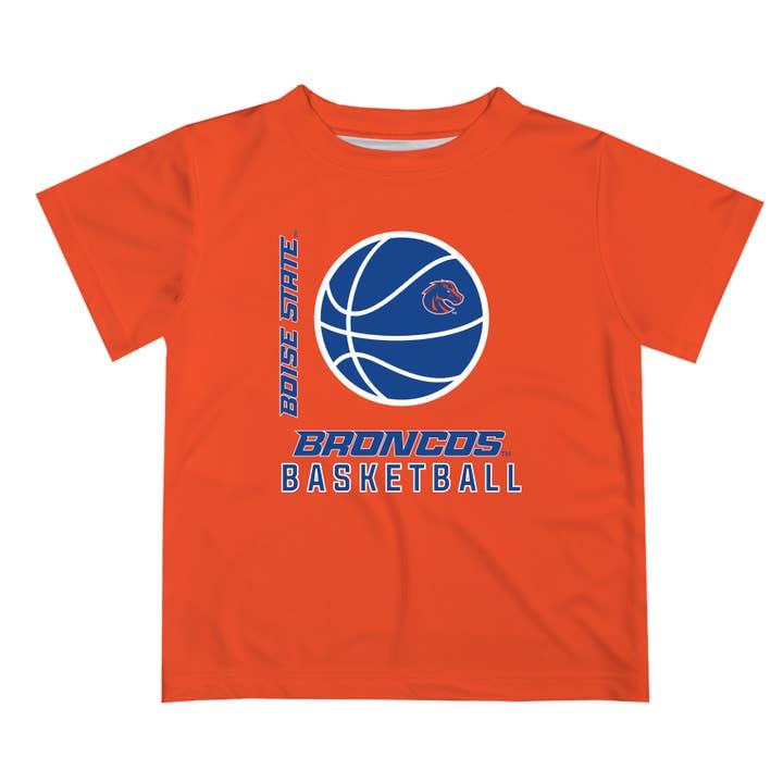 Boise State Broncos Short Sleeve Basketball T-Shirt for wholesale by Vive La Fete