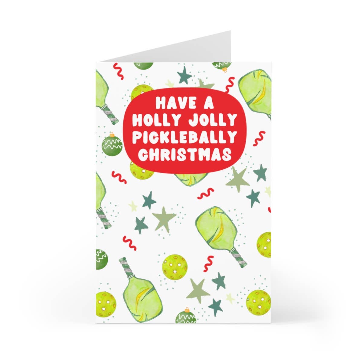 R is for Robo - Venta al por mayor Tarjetas de Navidad - Tarjetas navideñas de pickleball, tarjetas navideñas, regalos de pickleball1