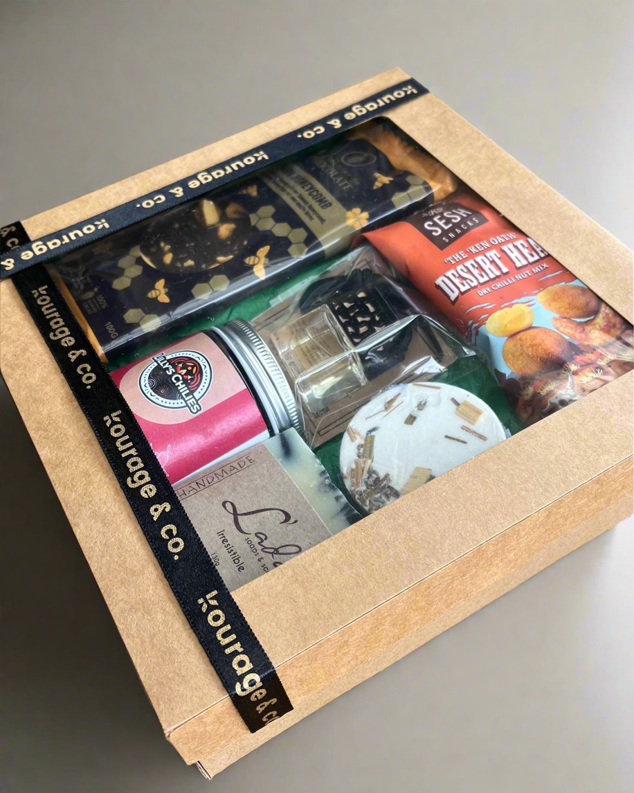 Kourage & co - Vente Coffrets cadeaux - Coffret cadeau homme - The Hot Box6