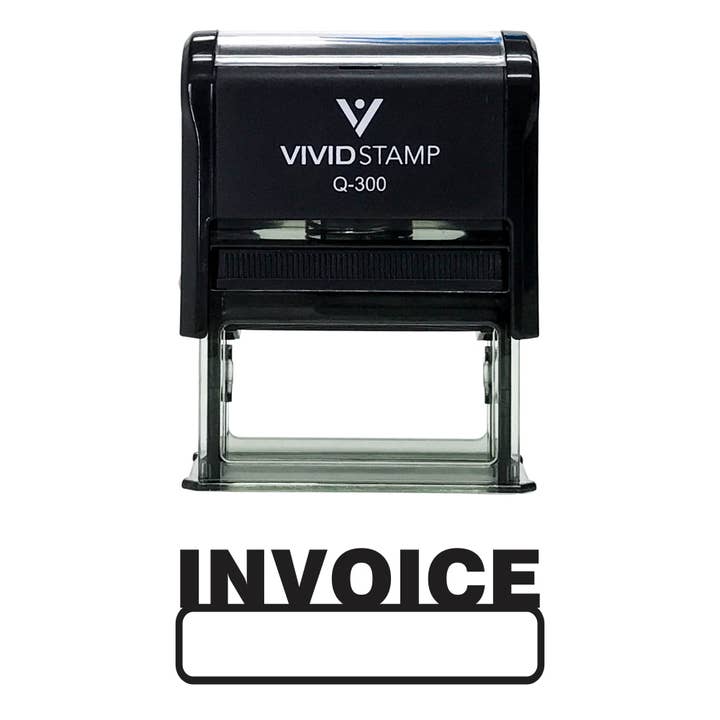 All Quality - Wholesale Rubber/Decorative Stamp - Basic Invoice Self Inking Rubber Stamp4