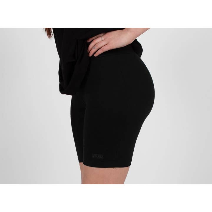 WLKN : Box Biker Short Black for wholesale by WLKN