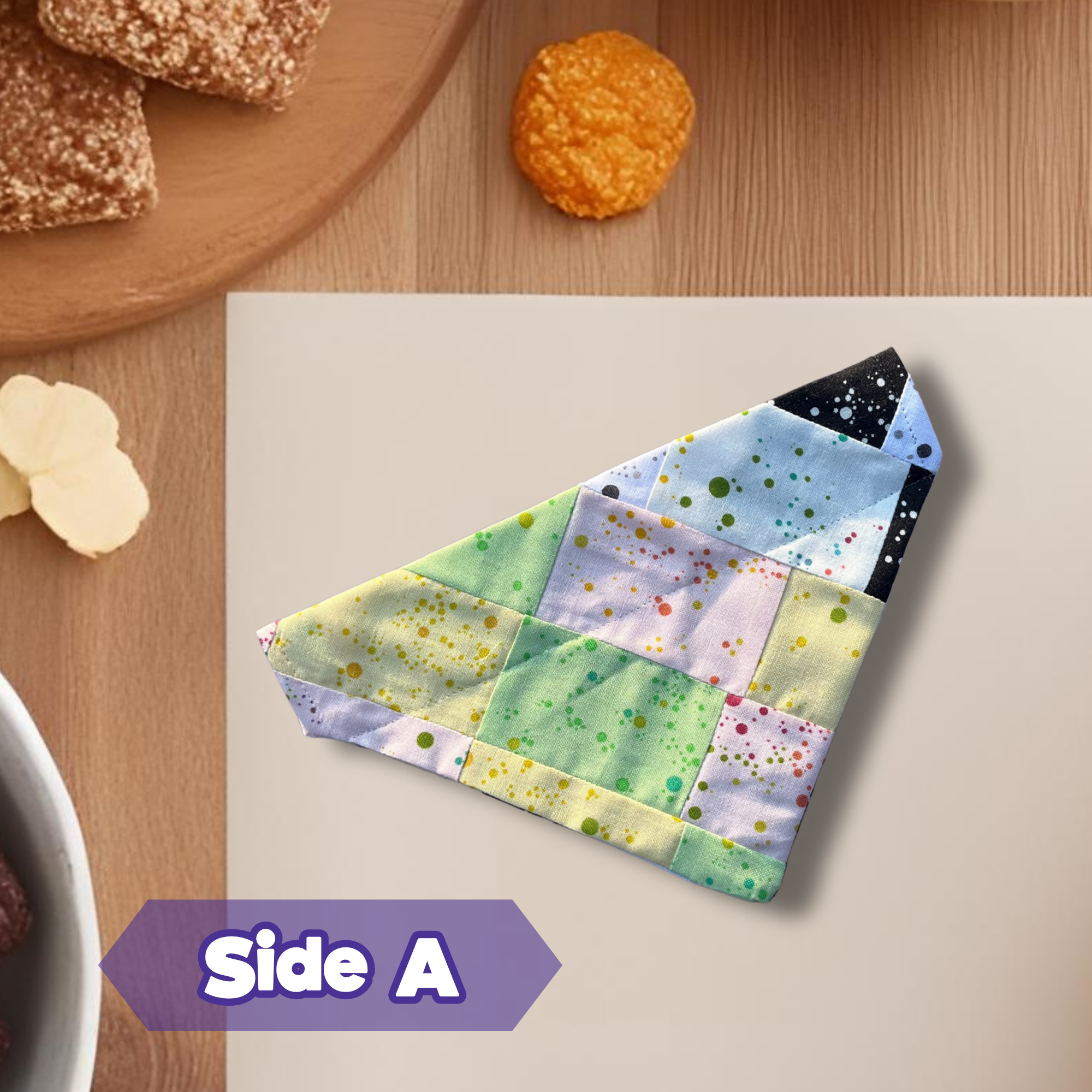 Pup Snack Pack - Wholesale Pet Bandana - Dog - Quilted Over the Collar Dog Bandana11