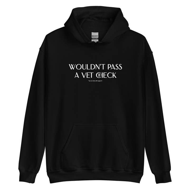 un.sus.tain.a.ble equestrian - Wholesale Hoodie - Unisex - Unisex Hoodie - Vet Check1