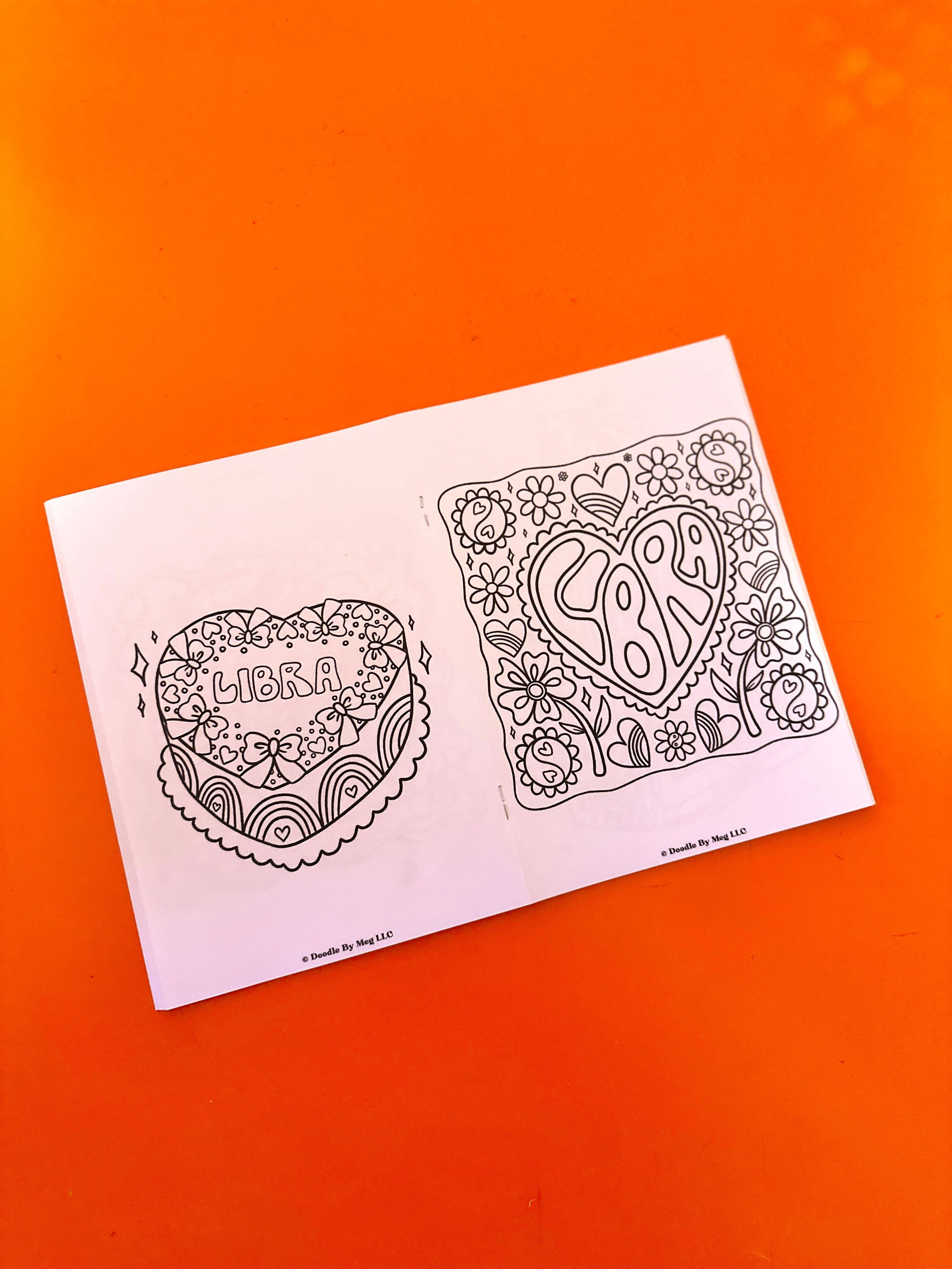 Doodle By Meg - Wholesale Coloring & Activity Book - Kids & Baby - Libra Zodiac Coloring Book1