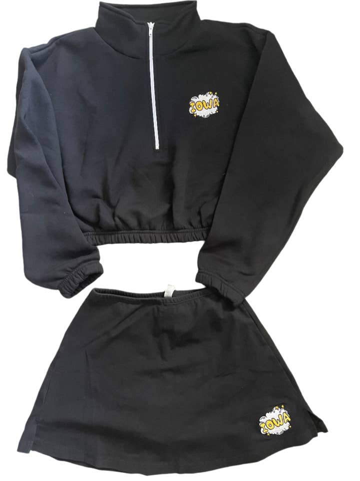 Recess Apparel - Wholesale Skort - Women's - Iowa Burst Halftime Skort2