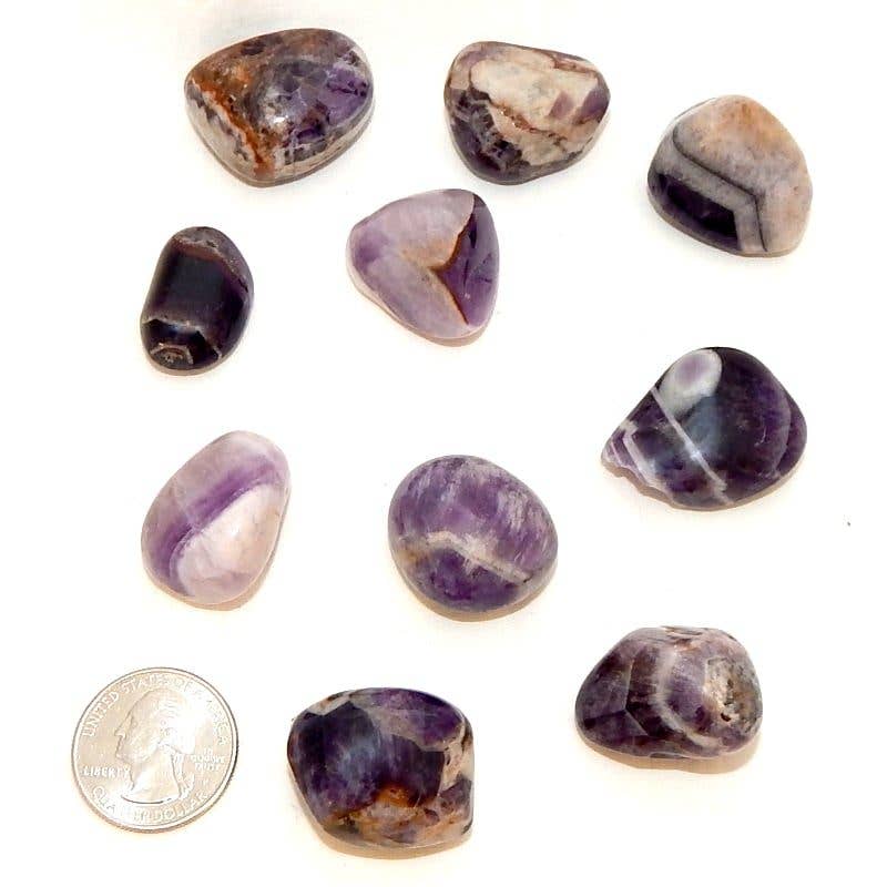 Liv Rocks - Wholesale Spiritual Stone/Crystal - Tumbled Amethyst - Wholesale Crystals + Stones 4