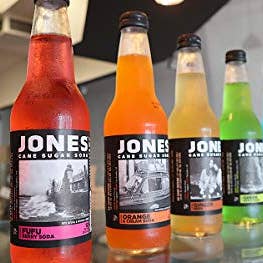 Shop The King - Wholesale Soda/Carbonated Drink - Jones Soda Blu Bbl Gum 12 oz 12 Per Case6