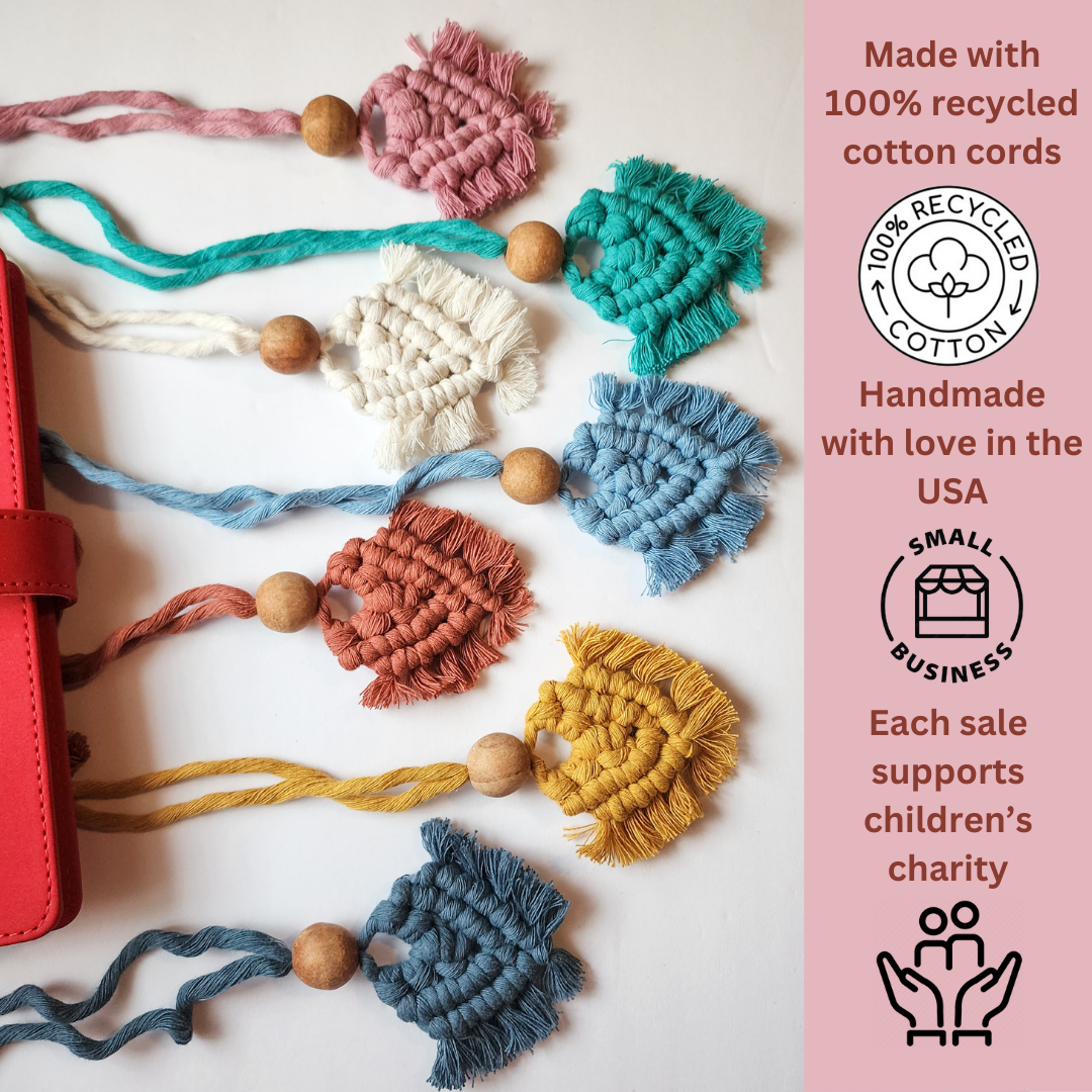 Handmade By Uruba – Engroshandel Bogmærke – Håndlavet bogmærke med perler | Feriegave til boghelskere1