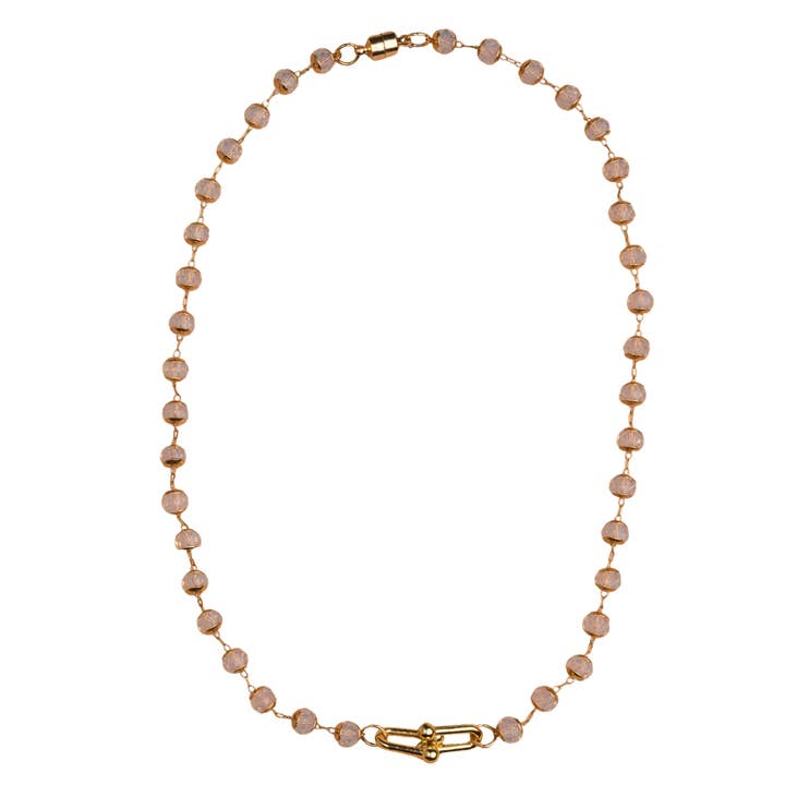 Flødefarvet Cosmopolitan Choker for engroshandel hos ali & bird jewelry