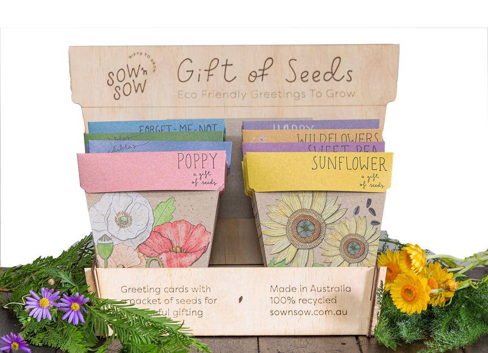 Sow 'n Sow - Wholesale Plant Seeds - Gift of Seeds Starter Pack with Stock (Australia Only)11