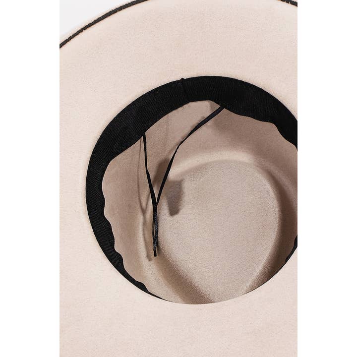 Collections by Fame Accessories - Wholesale Fedora - Women's - Wide Brim Fedora Fashion Hat