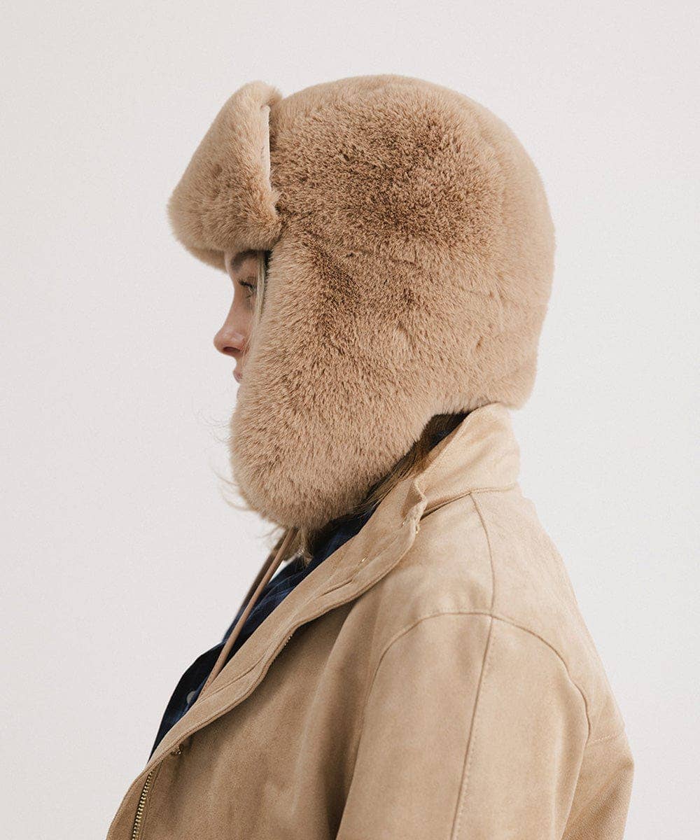 Gigi Pip - Wholesale Trapper/Bomber Hat - Women's - Logan Faux Fur Trapper Hat12