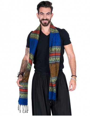 Kimago Look - Wholesale Scarf - Men's - Cotton Wool Scarf4