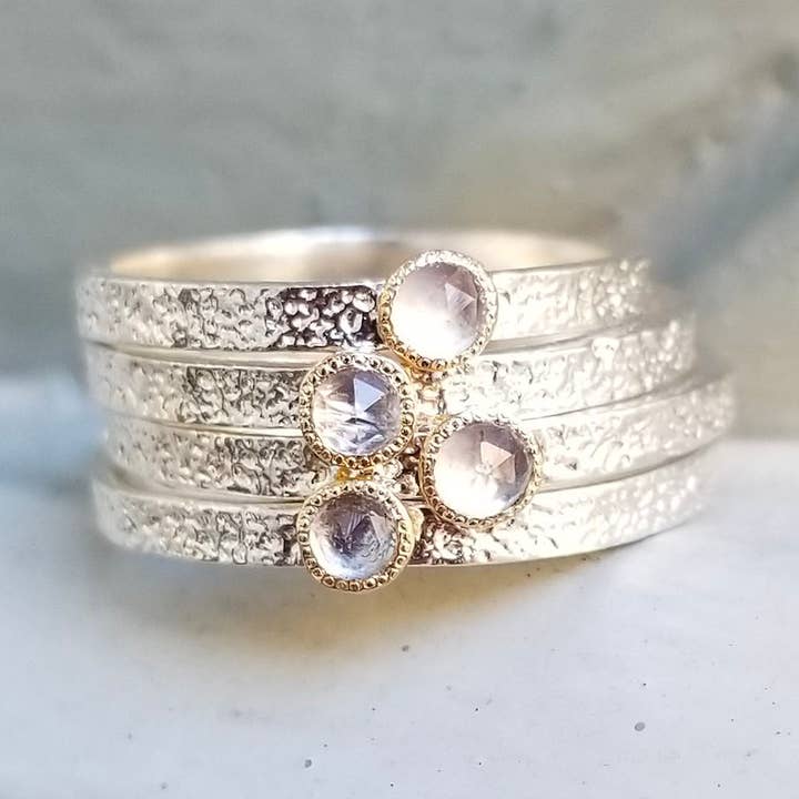 2 mm witte topaaszandband - sterling zilver voor wholesale door Kuriosities