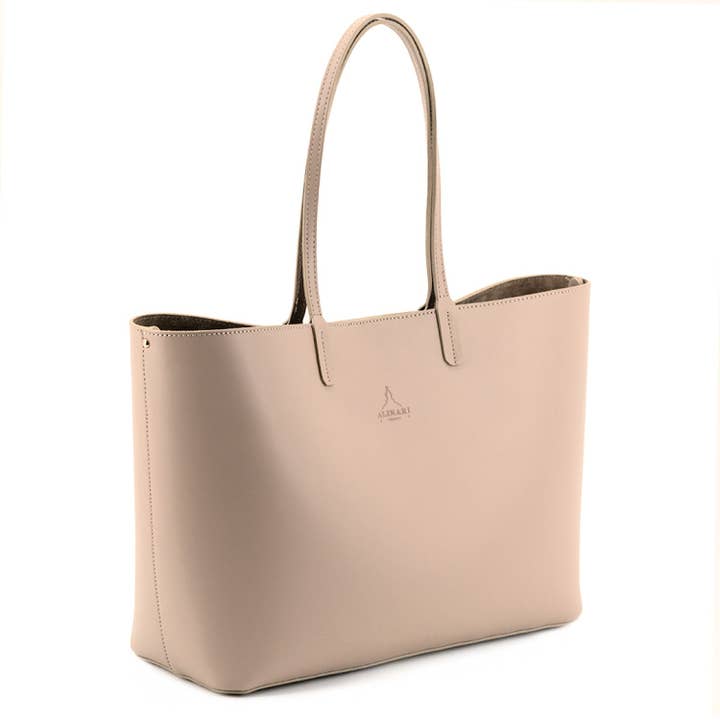 Alinari Firenze - Vente Tote bag – femme - Sac fourre-tout Maxima Taupe