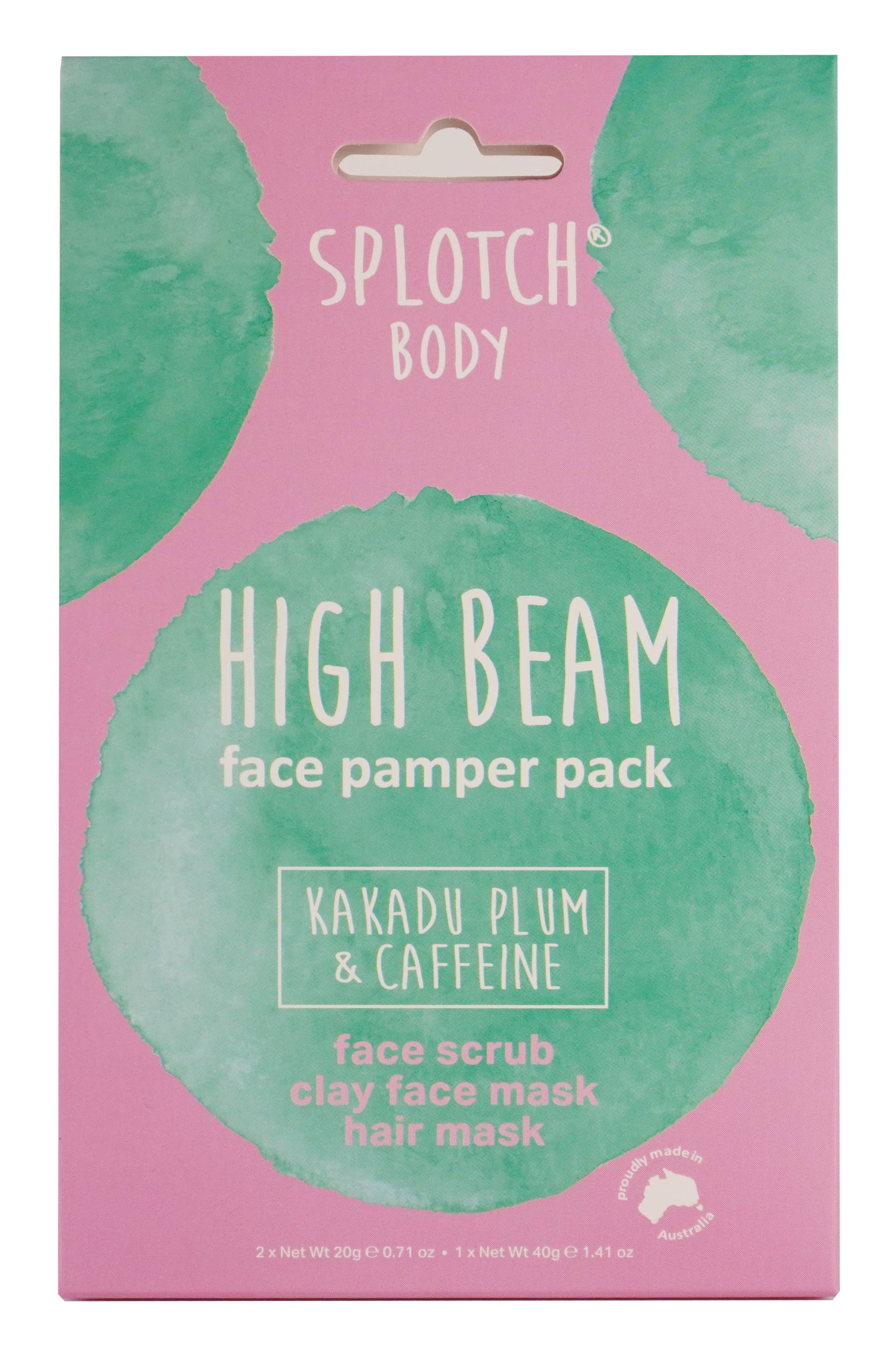 Cognescenti Pty Ltd - Wholesale Facial-care set/kit - Kakadu Plum & Caffeine High Beam...Face Pamper Pack