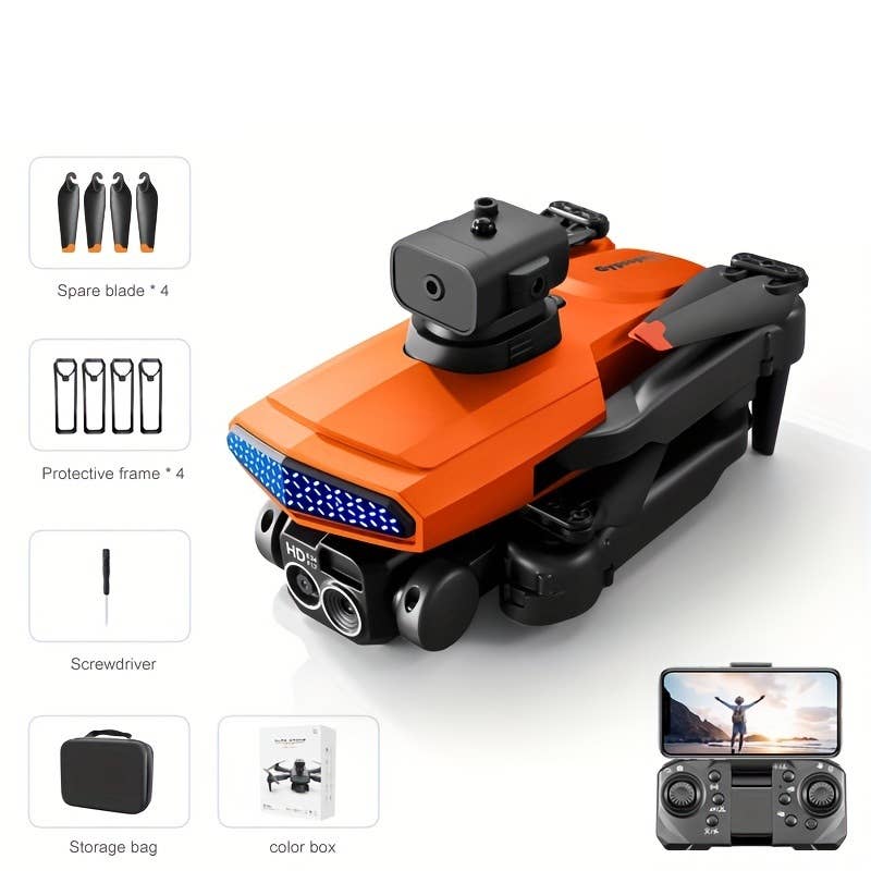 Shop Celino - Wholesale Small/Handheld Appliance - Foldable Dual Camera RC Drone HD with Obstacle Avoidance7