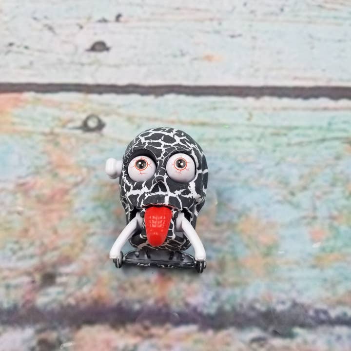 MIAS SHOP - Wholesale Classic Toy - Kids - Clockwork Halloween Walking Skull Toy2