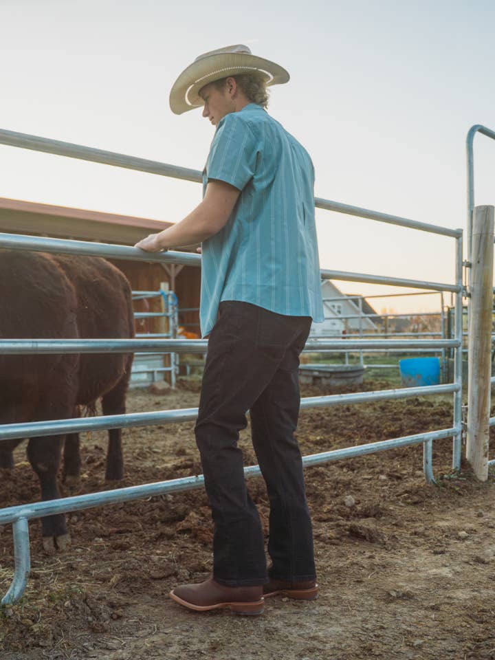 Hideout Denim Taper Fit Broek - Zwart voor wholesale door Off The Grid Surplus