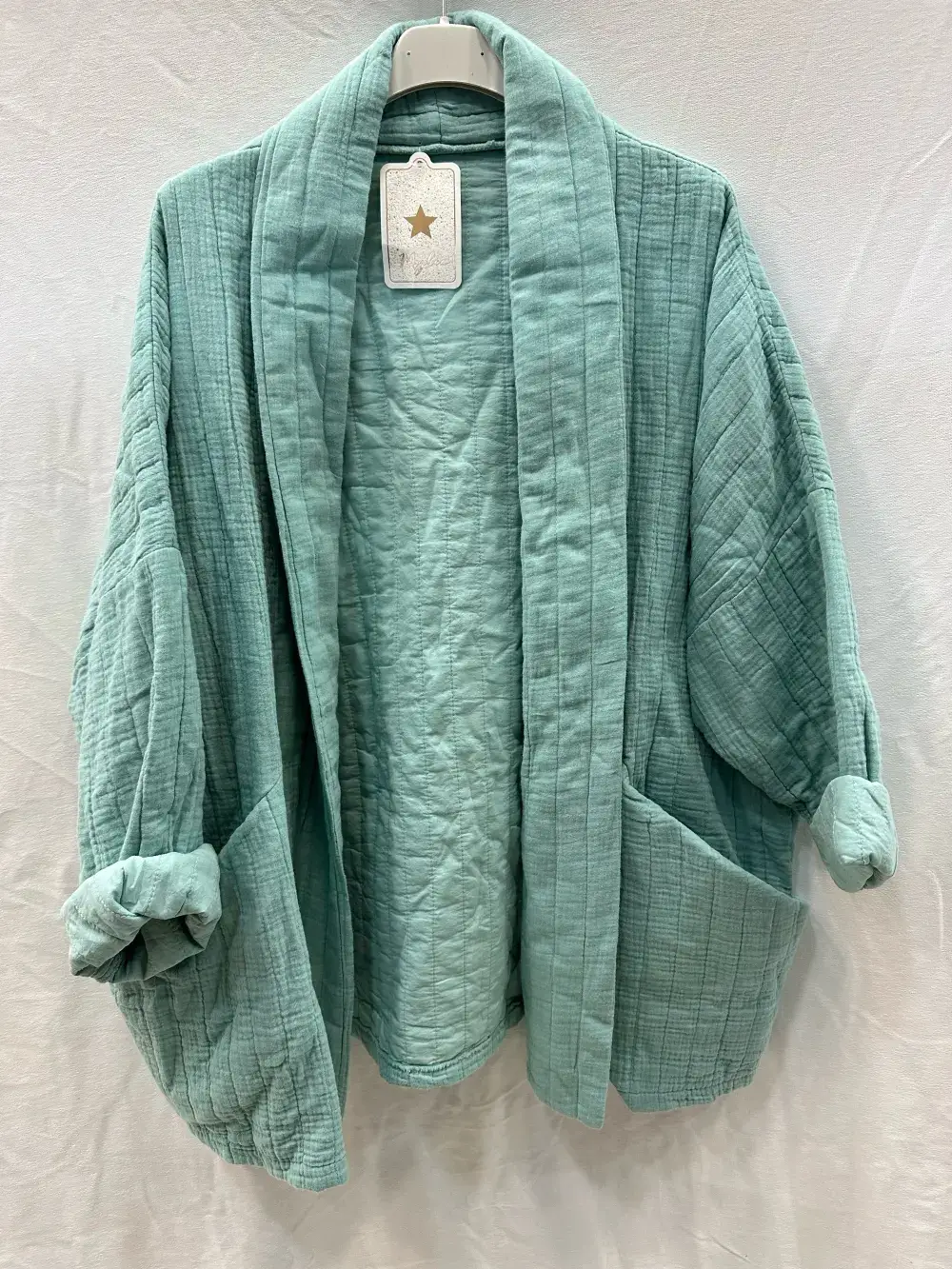 Mimi & Gogo – wholesale Jacket – Women's – Quilted Kimono-Style Jacket @5354_KimonoGaz18