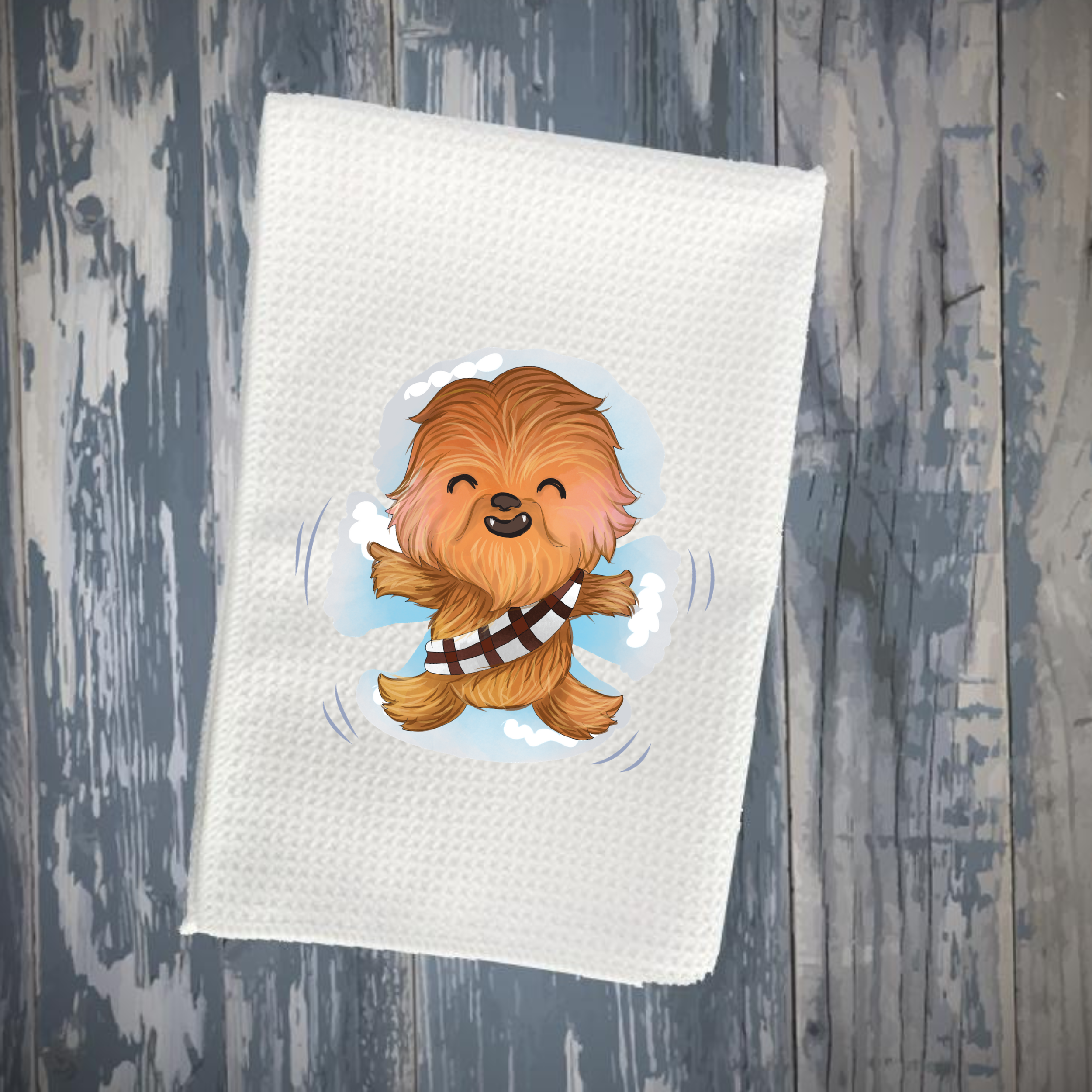 Honeybee Waffle Weave Kitchen Towel - Napkins2go