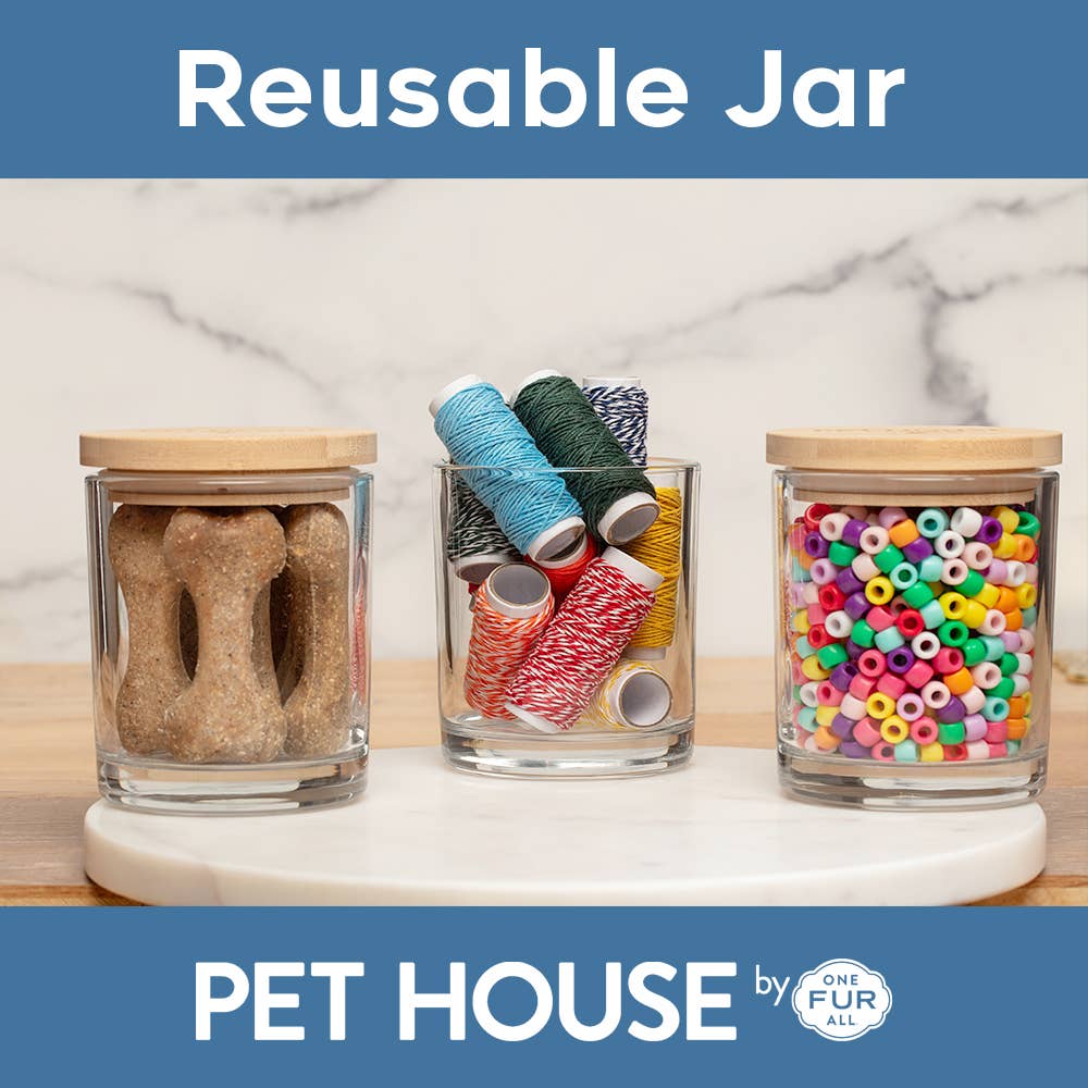 Pet House by One Fur All - Wholesale Retailer Display - Home & Living - Sentiments Display 9 oz Candle - For pet-loving homes5