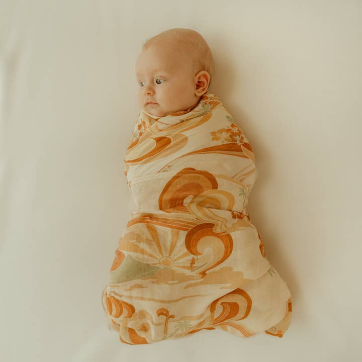 Banabae - Wholesale Swaddle – Baby - Rainbow Slider Bamboo / Organic Cotton Swaddle1