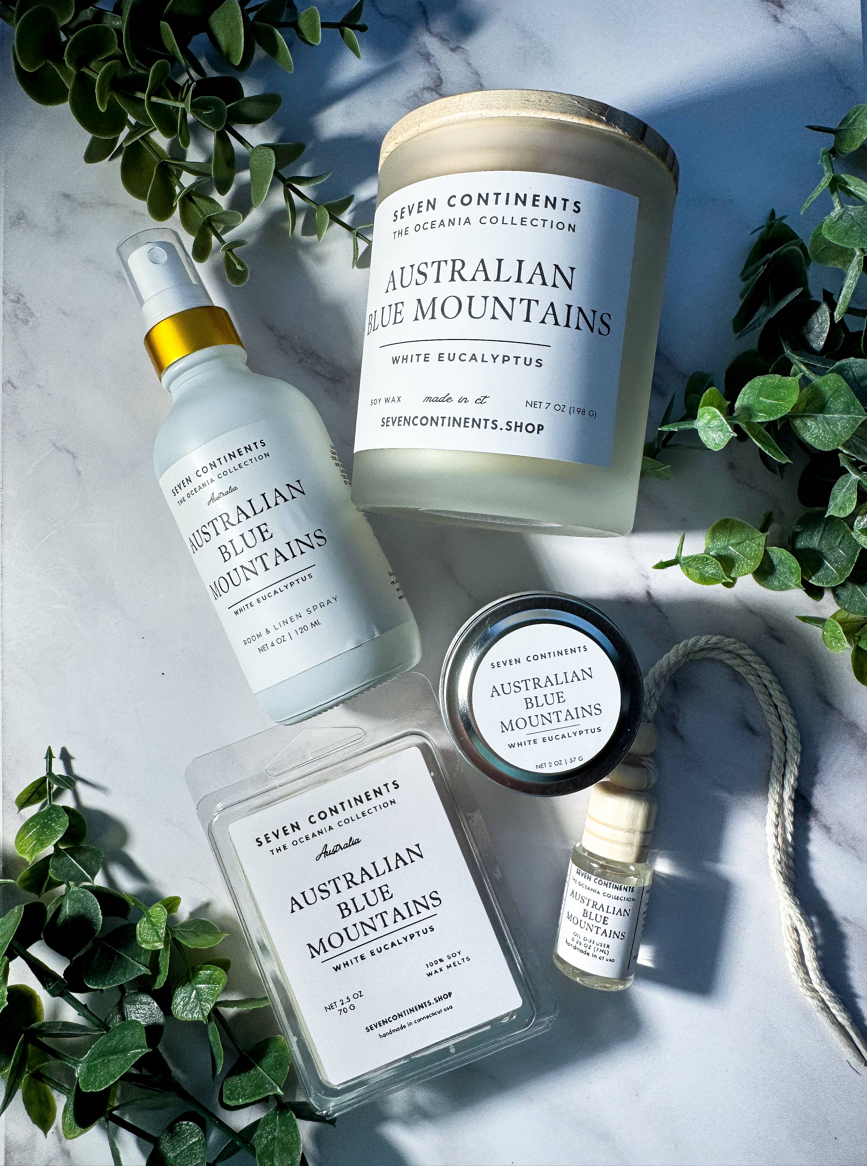 Seven Continents - Wholesale Car Freshener - Unisex - Eucalyptus non toxic car diffuser, fresh scent2