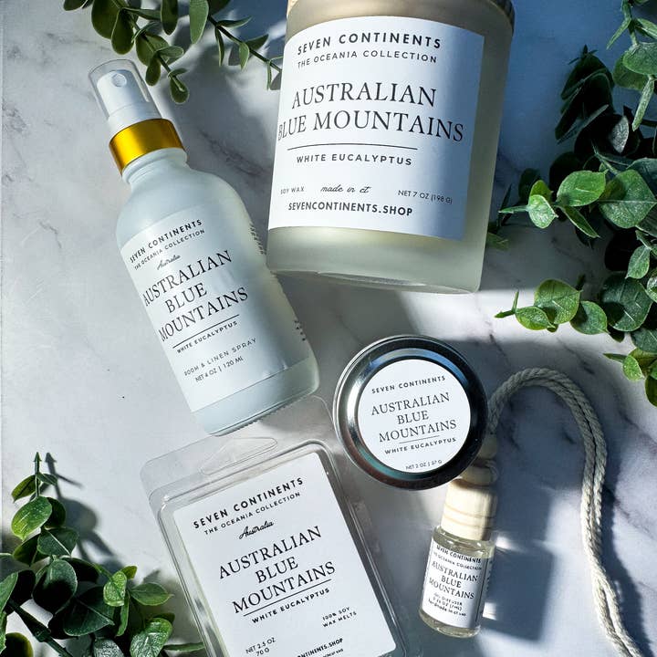 Seven Continents - Wholesale Car Freshener - Unisex - Eucalyptus non toxic car diffuser, fresh scent2