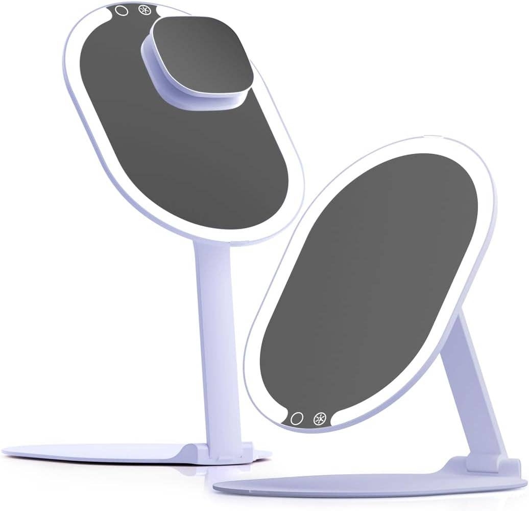 Fancii - Wholesale Vanity Mirror - Sara Ultra Slim Foldable Lighted Travel Mirror9