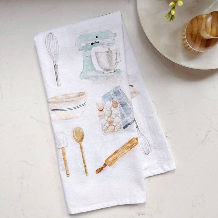 emily lex studio - Wholesale Tea Towel - baking tea towel2