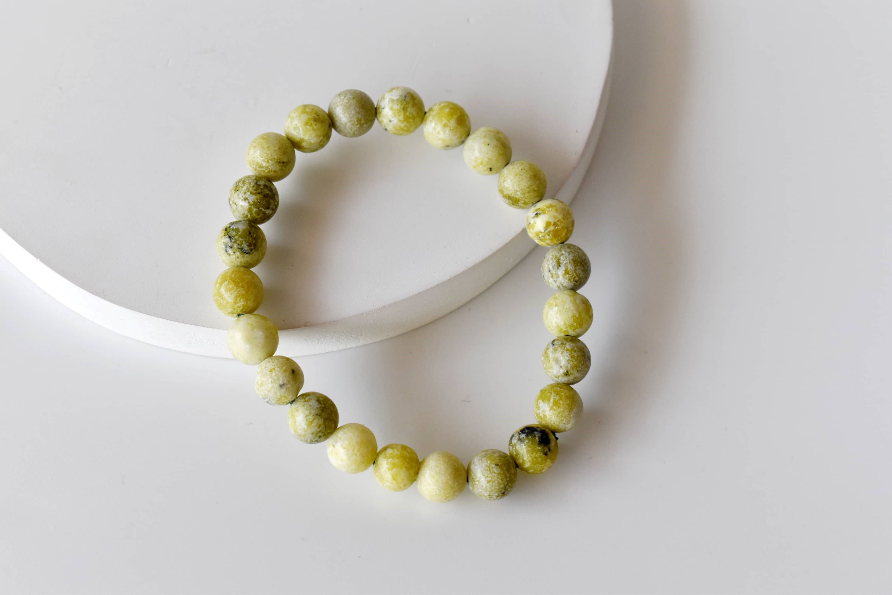 Soothing Crystals - Wholesale Beaded Bracelet - Healing Bracelet | Serpentine | Gemstone Bracelet2