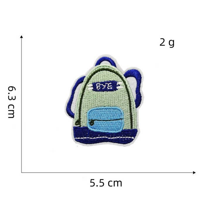 ACCITY - Wholesale Patch - PERSONALIZED BLUE SERIES CARTOON GRAFFITI STICKERS_CWMM40174