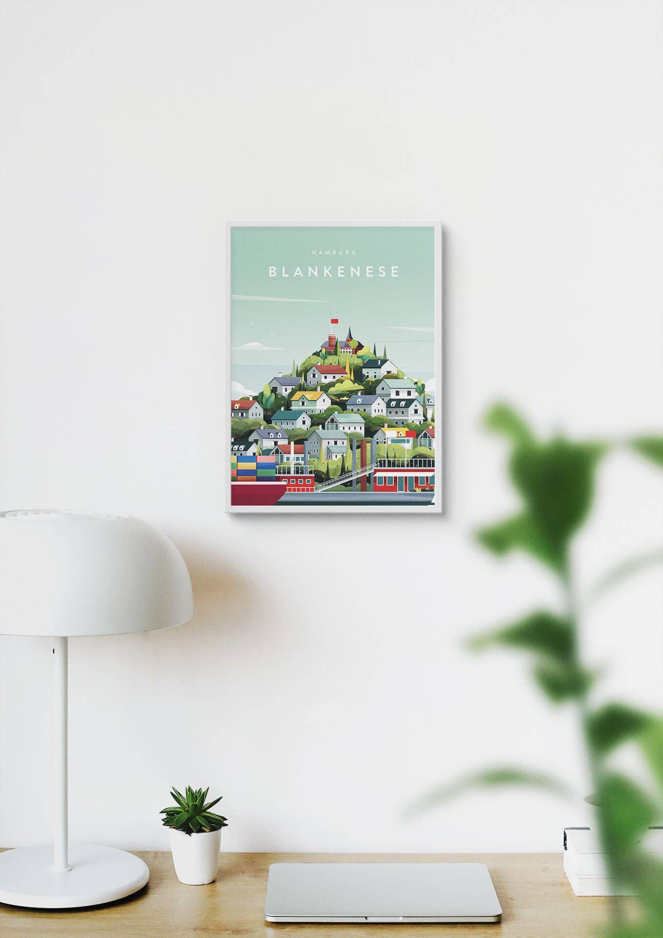 Müür - Venta al por mayor Pósteres - Póster Hamburg Blankenese3