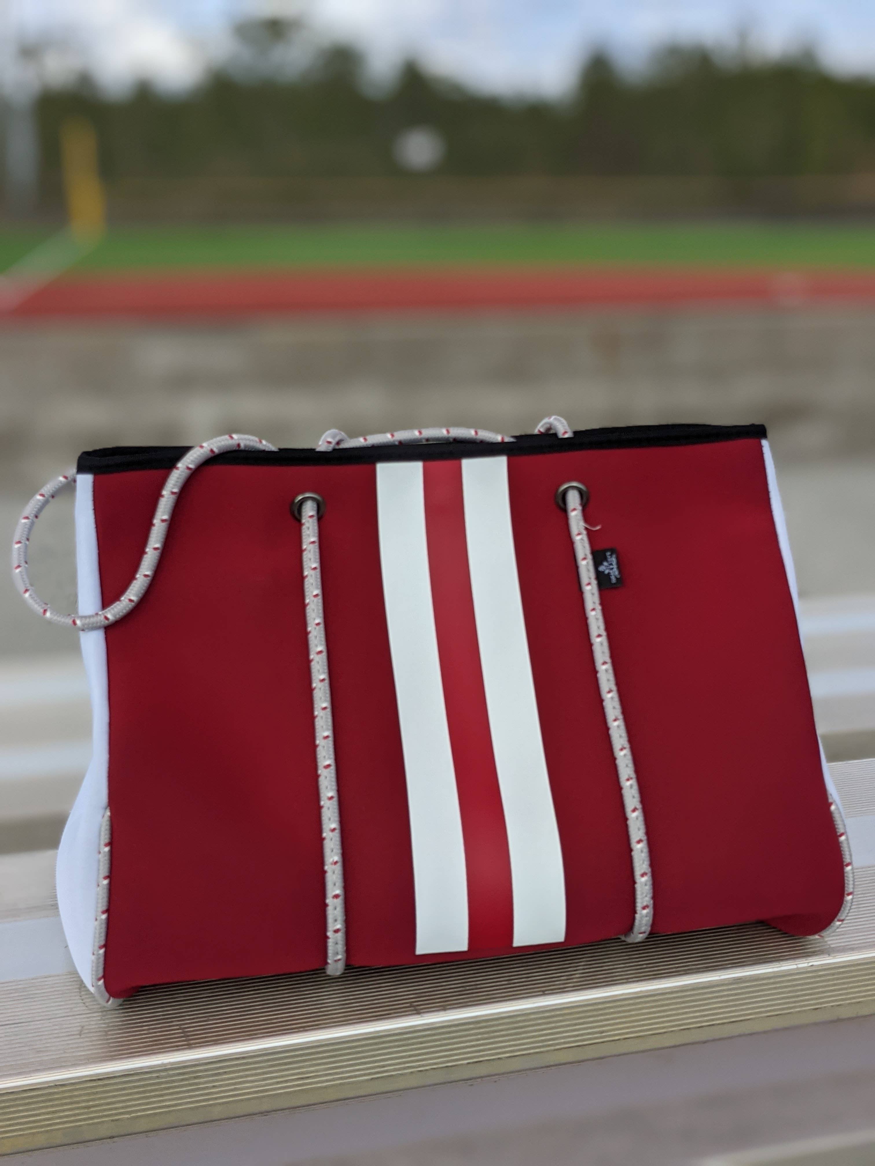 Sugar Lily's - Wholesale Tote Bag - Women's - Sugar Lily's- Neoprene Spirit Collection- Big Crimson3