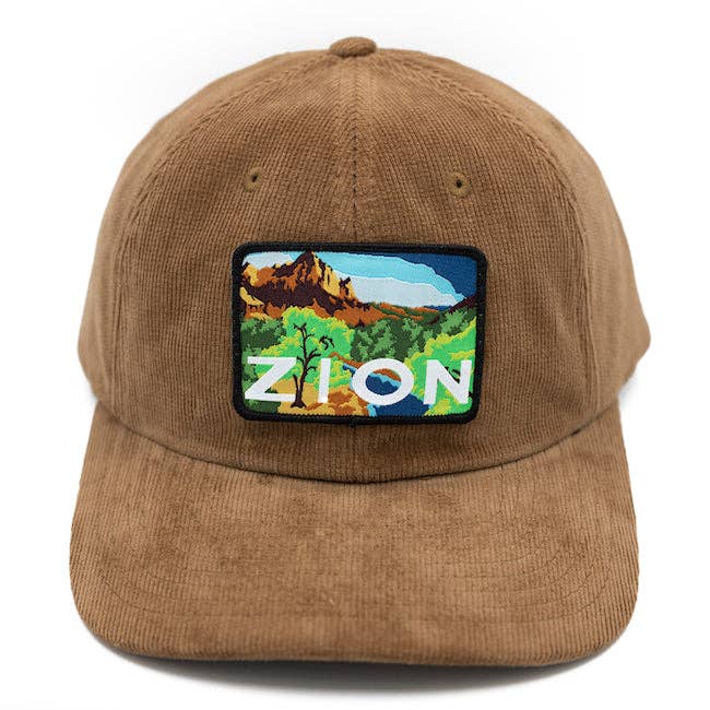 Chapeau de parc national - Chapeau en velours côtelé Zion pour la vente par ParkHats