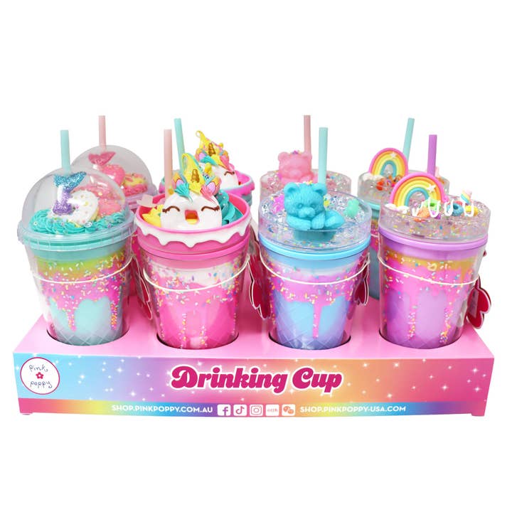 Kit de Copos de Bebida - (Tamanho do Pacote: 8) por atacado de Pink Poppy