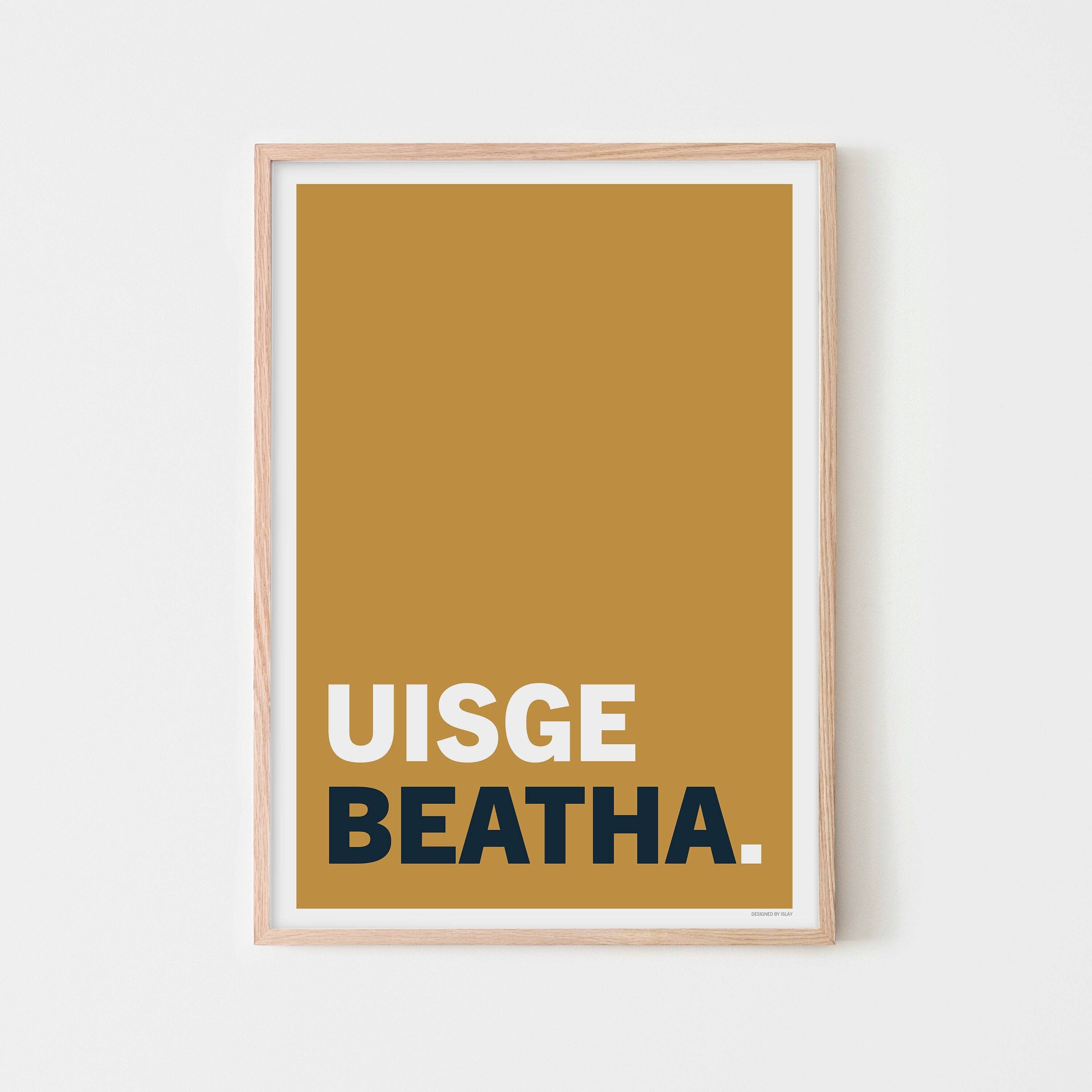 Designed by Islay - Wholesale Art Print - Uisge Beatha | print0