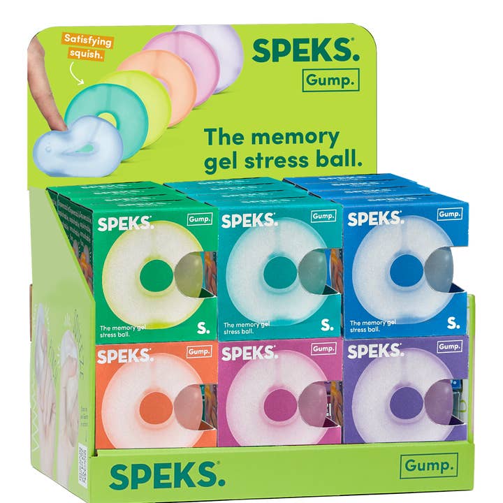 SPEKS Loop Gump 48 Mix - The Memory Gel Stress Ring for wholesale by Speks UK