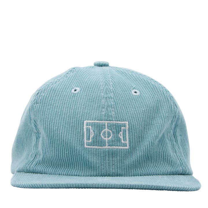 Chapeau Campo en velours côtelé à 6 panneaux - Bleu ciel pour la vente par goiaba esporte clube