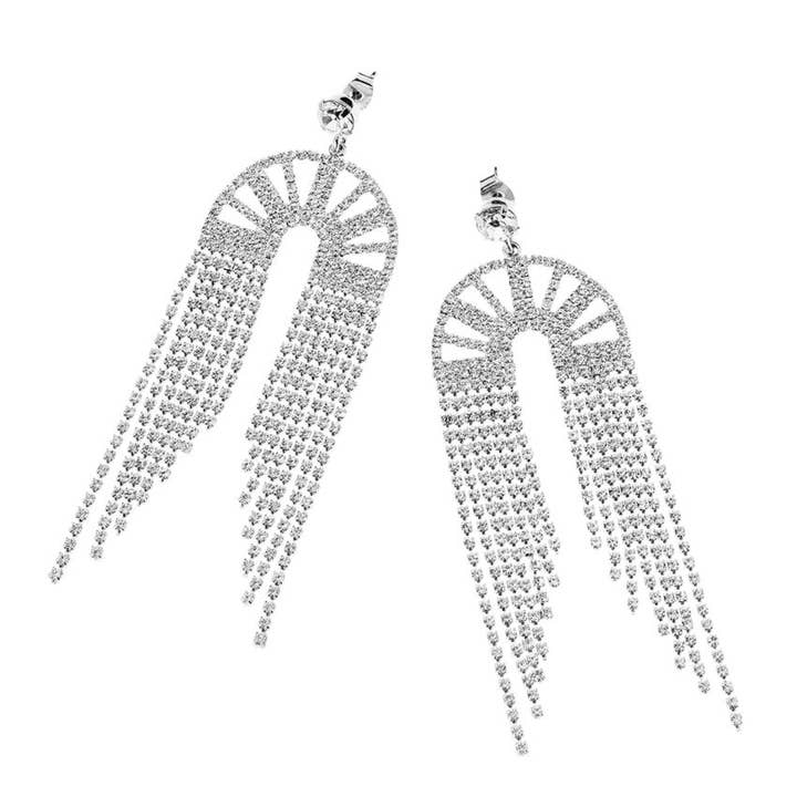 Oorbellen met strass en kristallen voor wholesale door Ottaviani