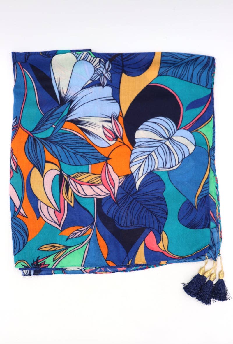 LIL' MOON - Wholesale Scarf - Women's - Square #LM2023 -731