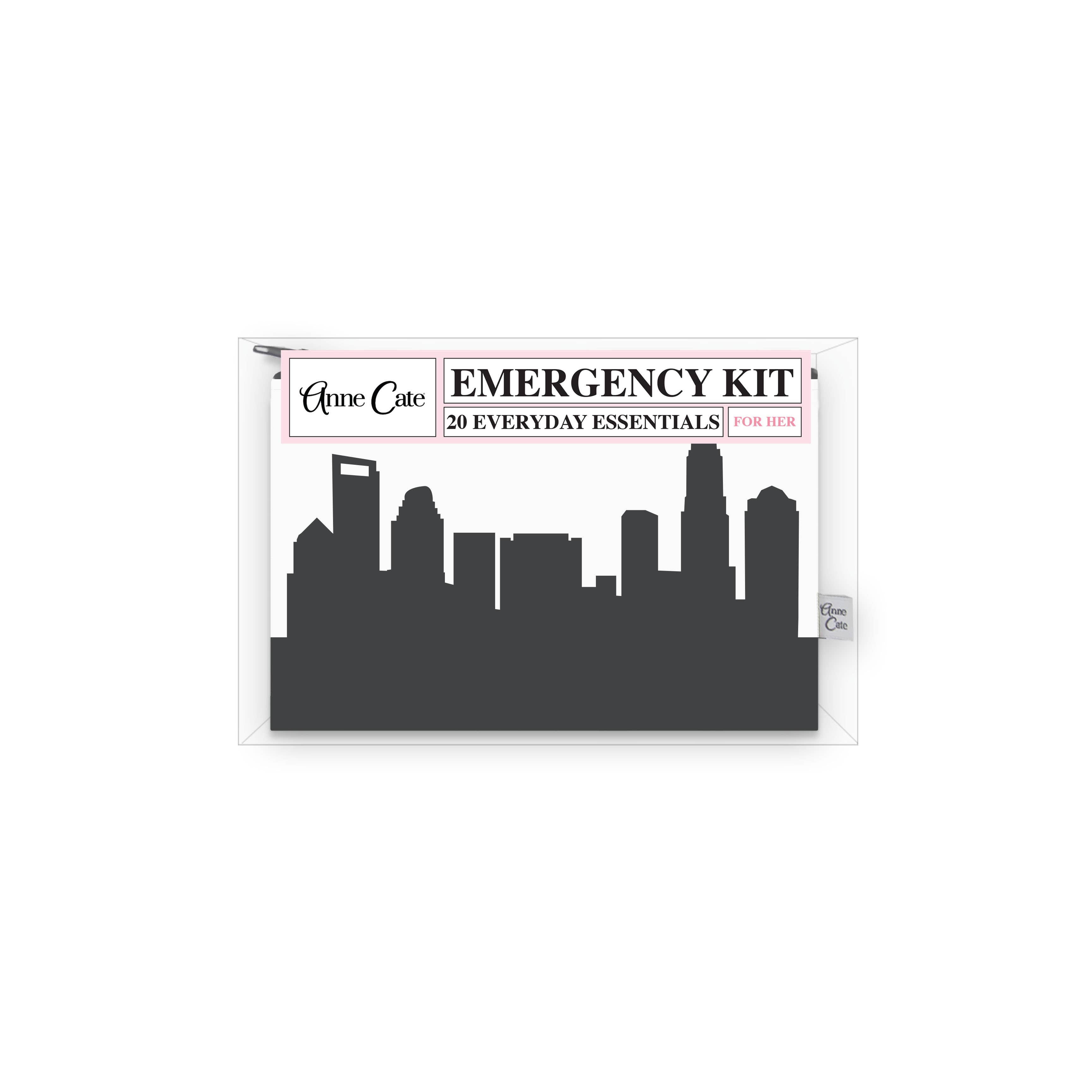 Anne Cate – wholesale Travel set – Skyline Mini Wallet Emergency Kit - For Her13